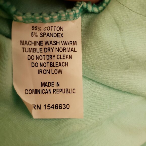 RebDolls Seafoam Green OTS Cotton Blend Ruffled Maxi 5X Runs Small Fits 2x NWT - Picture 10 of 11
